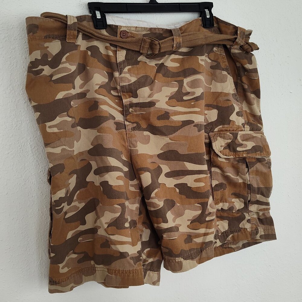 True Nation, Cargo Shorts, Relaxed Fit, Big & Tall, 46”